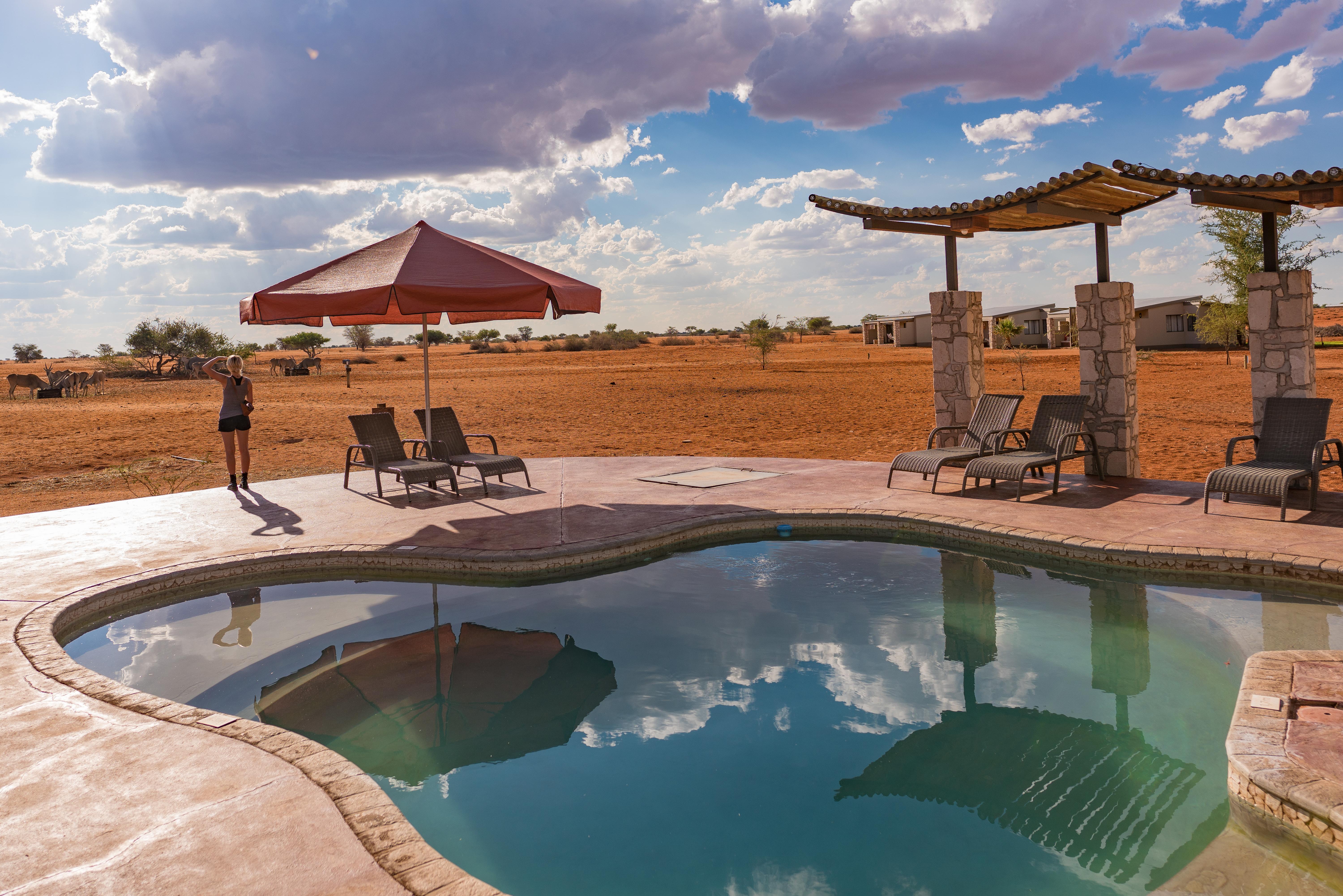 Kalahari Anib Lodge Intu Afrika Kalahari Game Reserve Экстерьер фото